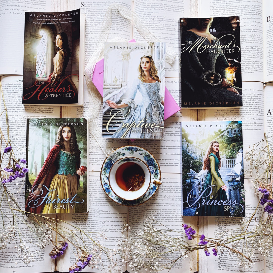 Book Review: The Captive Maiden by Melanie Dickerson