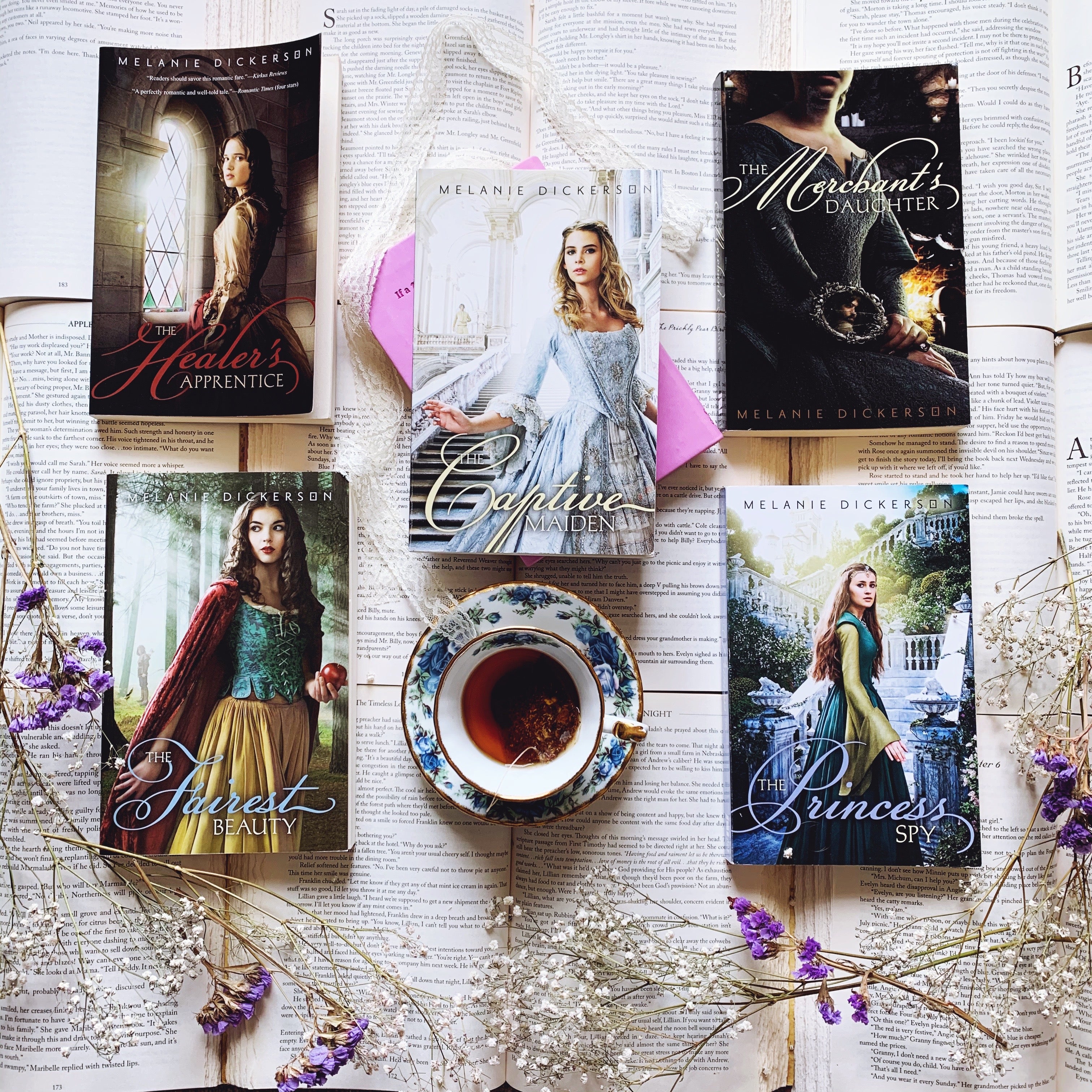 Book Review: The Captive Maiden by Melanie Dickerson