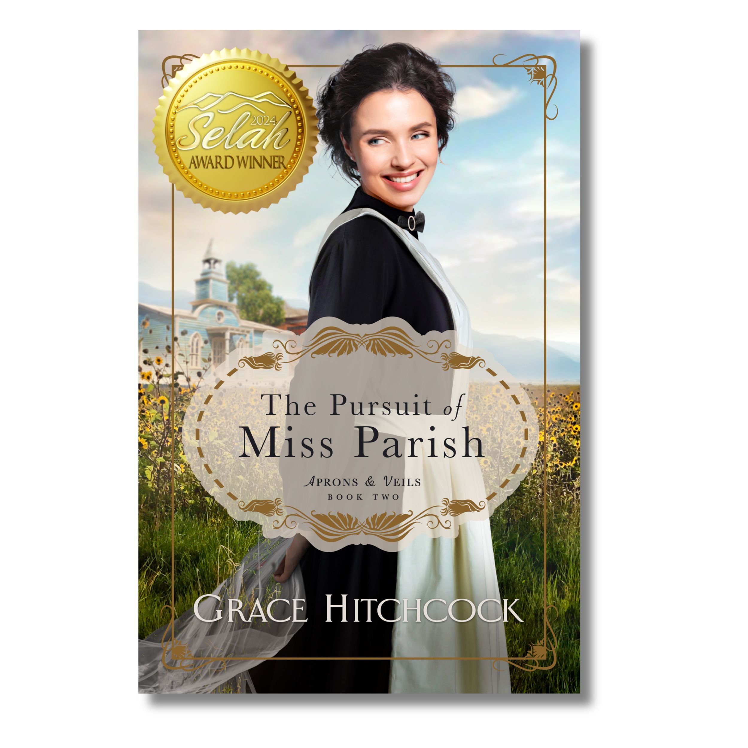 The Pursuit of Miss Parish: A Mail-Order Bride Harvey Girl RomCom by Grace Hitchcock image 0