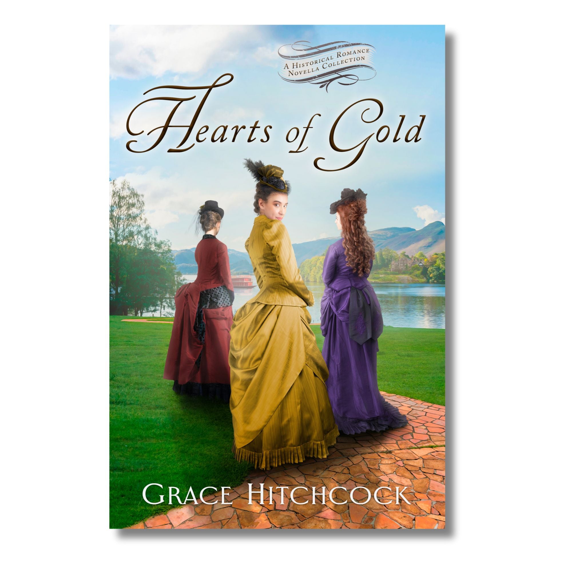 Autographed Copy: Hearts of Gold: A 3-in-1 Historical Romance Collection by Grace Hitchcock image 0