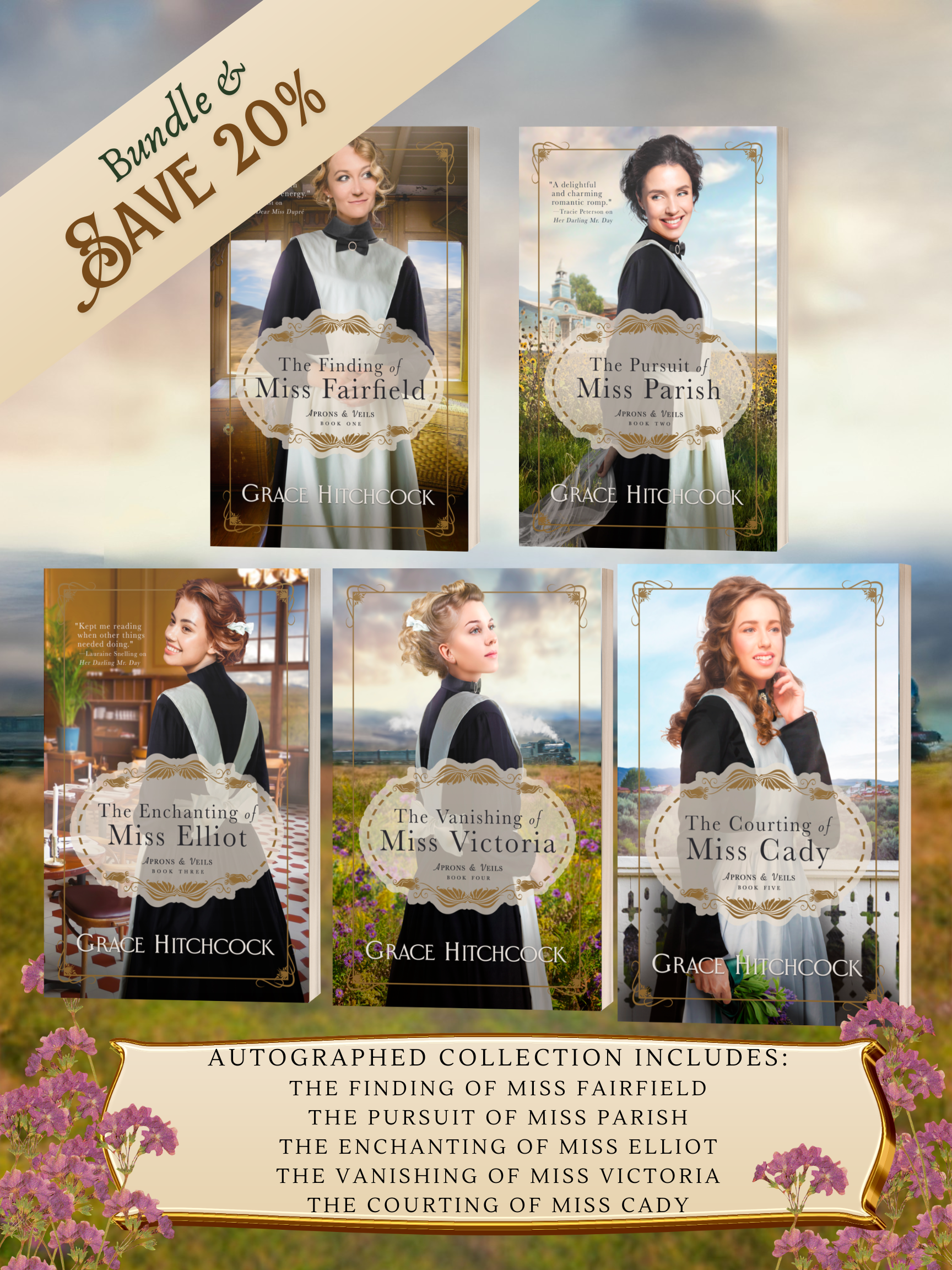 Bundle & Save! Get the Aprons & Veils SERIES, Autographed Collection