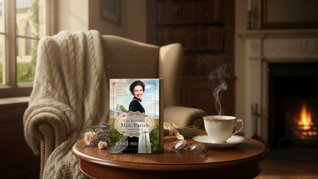 Aprons & Veils #2 The Pursuit of Miss Parish, A Mail-Order Bride Harvey Girl RomCom by Grace Hitchcock