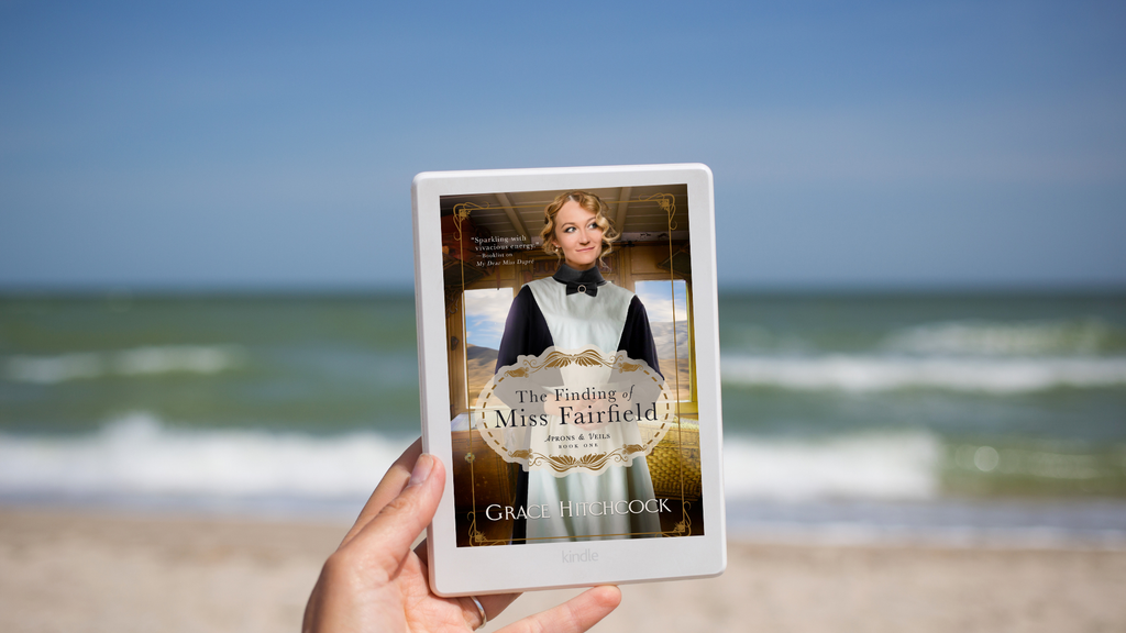 Aprons & Veils #1 The Finding of Miss Fairfield, A Friends to Lovers Runaway Bride RomCom by Grace Hitchcock